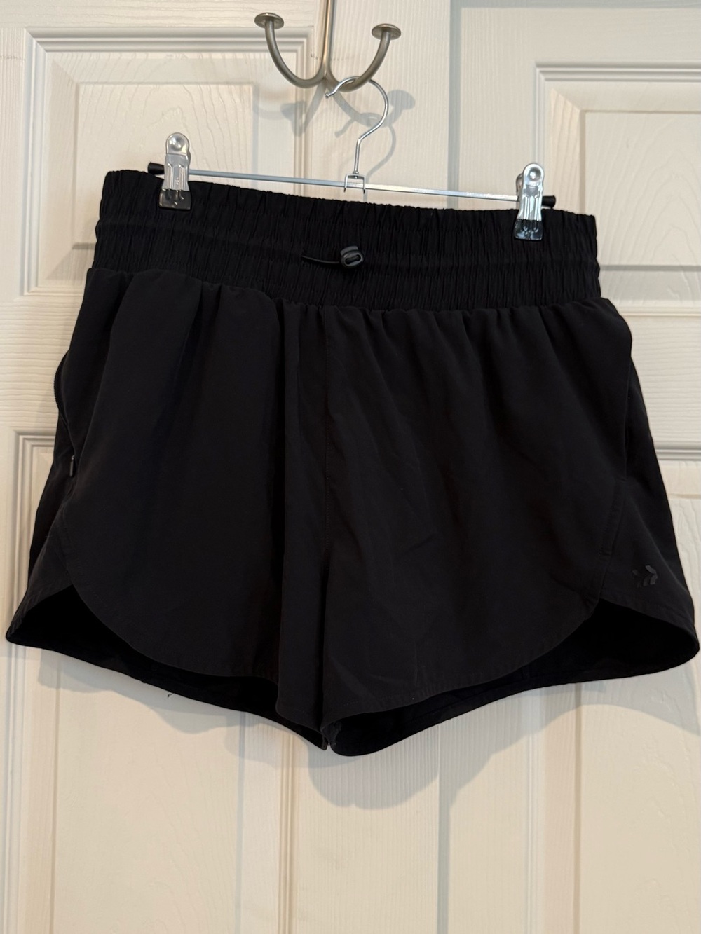 all in motion Black Women’s Athletic Shorts with Elastic Waistband